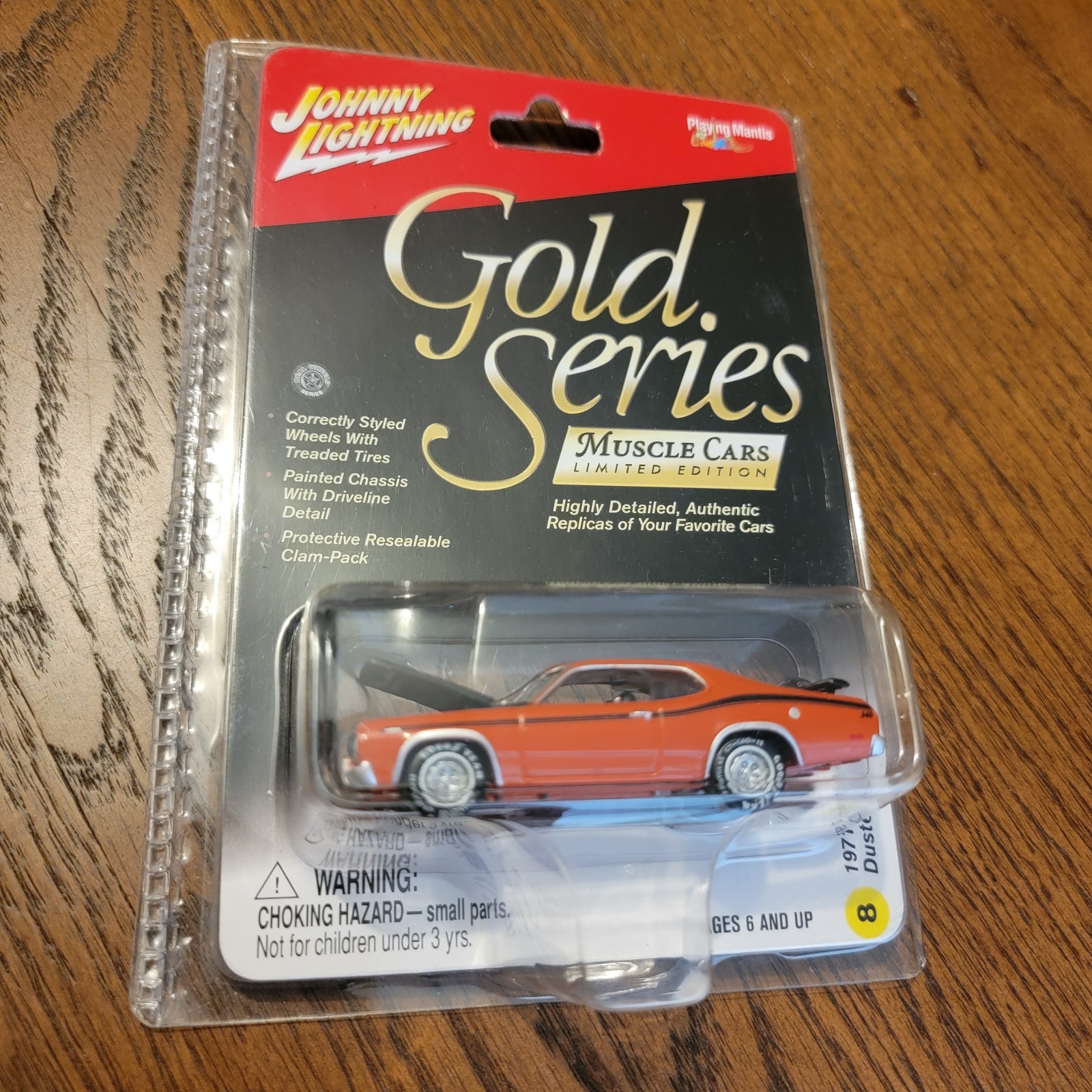 Johnny Lightning Gold Series Orange 1971 Plymouth Duster