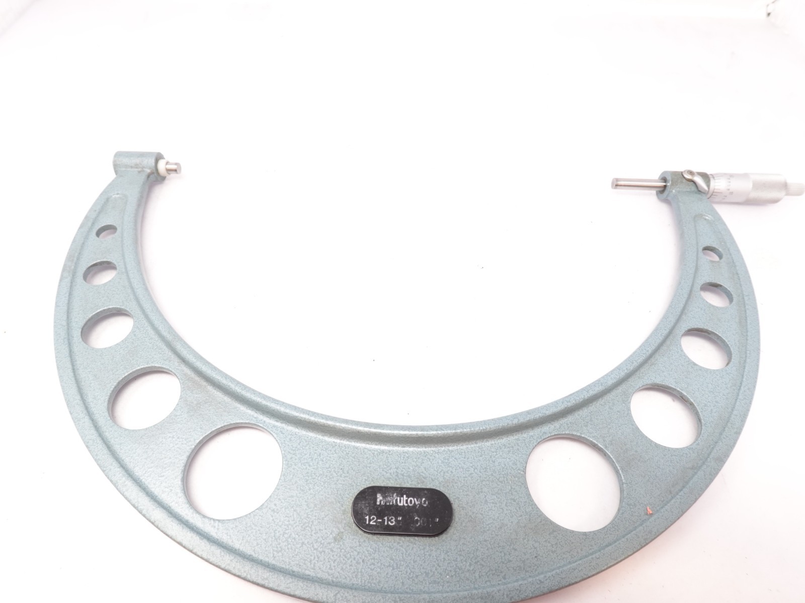 Mitutoyo 103-189 12-13” Carbide Outside Micrometer .001" Resolution NK6