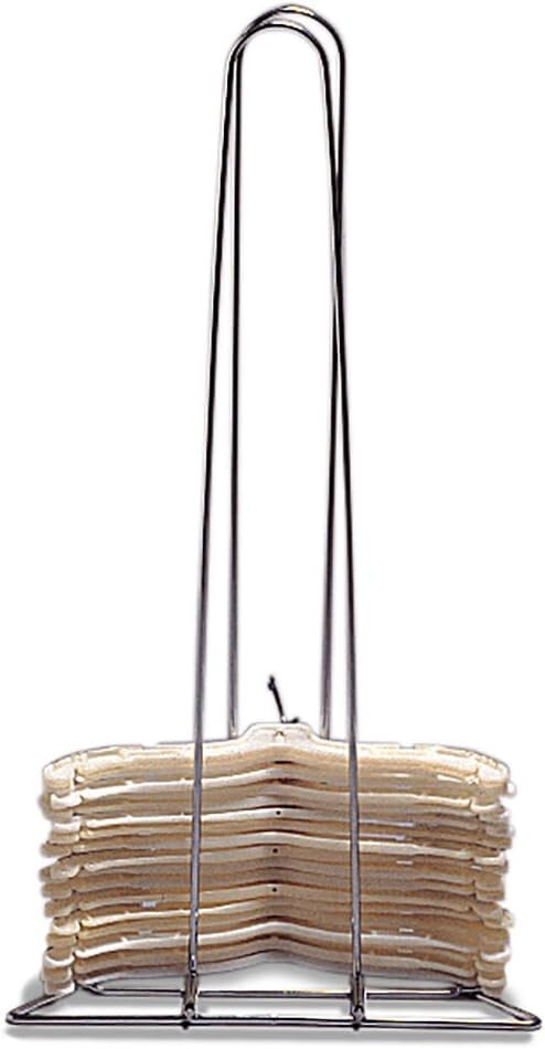 Crome Hanger Stackers Set Of 3 Organizer Storage Racks Stacker Rack Holds 50-75