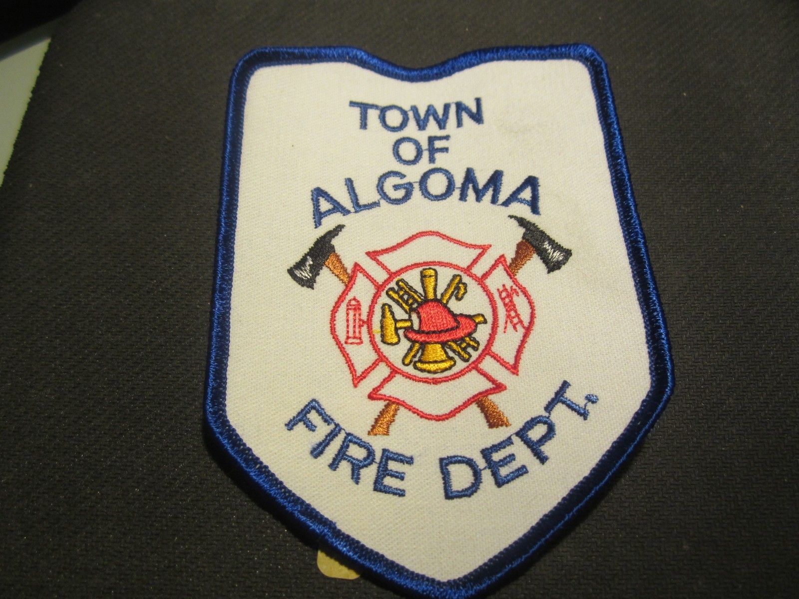 ALGOMA WISC. FIRE DEPT. PATCH