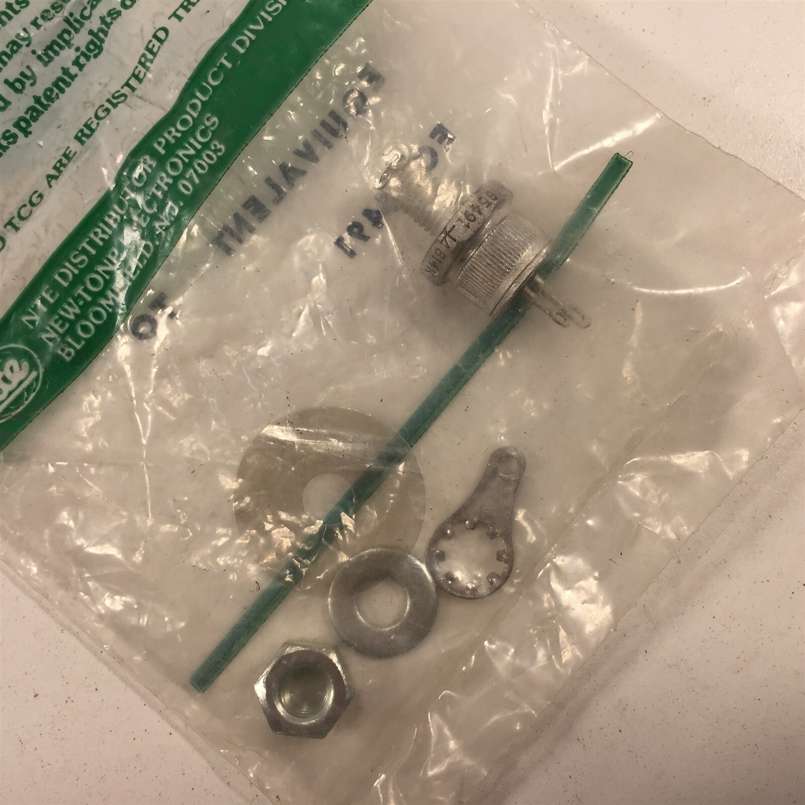 (1) TCG5491 Silicon Controlled Rectifier (SCR) 10 Amp, TO48 NTE5491