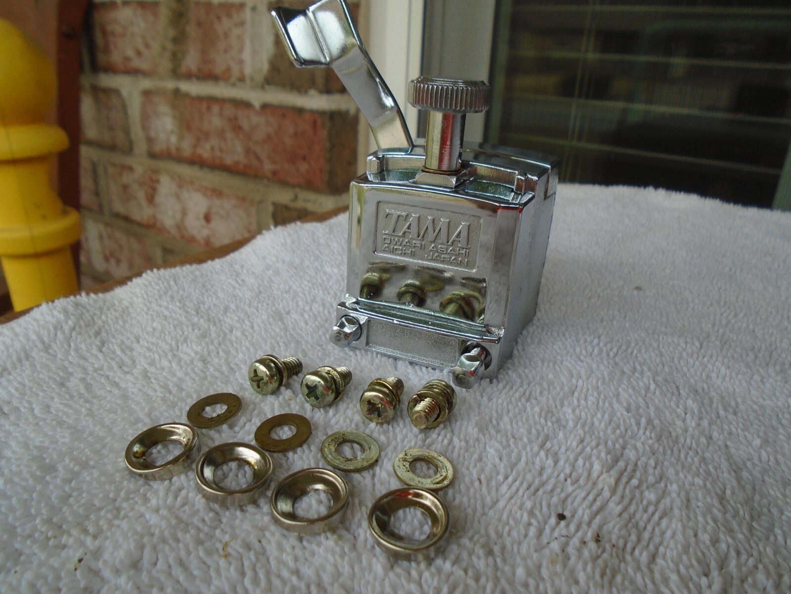 VINTAGE 1980's TAMA MASTERCRAFT SNARE DRUM POWER ACTION SWITCH STRAINER-MINTY!