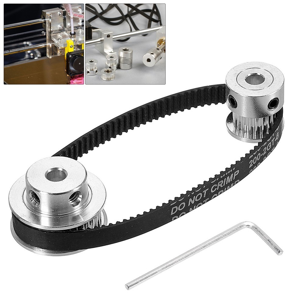 Synchronous Wheel Kit Featuring 20 Tooth and 36 Tooth Pulleys with Tools