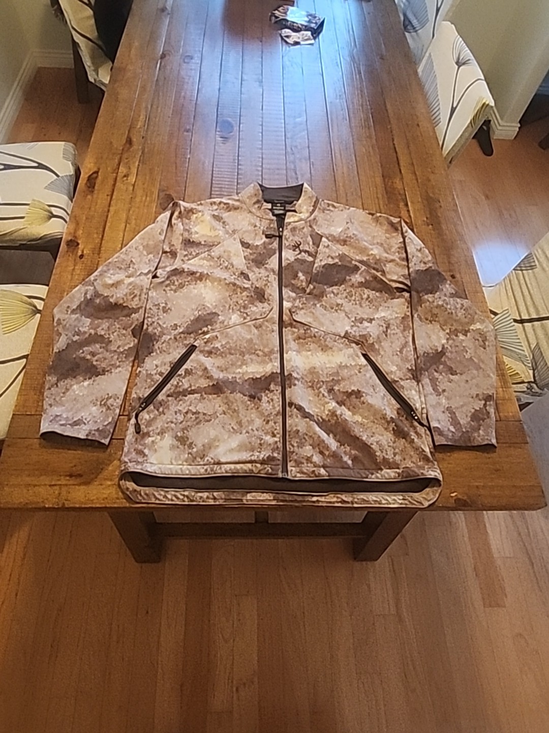 Browning Mens 2XL Camouflage Elk  Country Speed Full Zip Jacket PLEASE READ