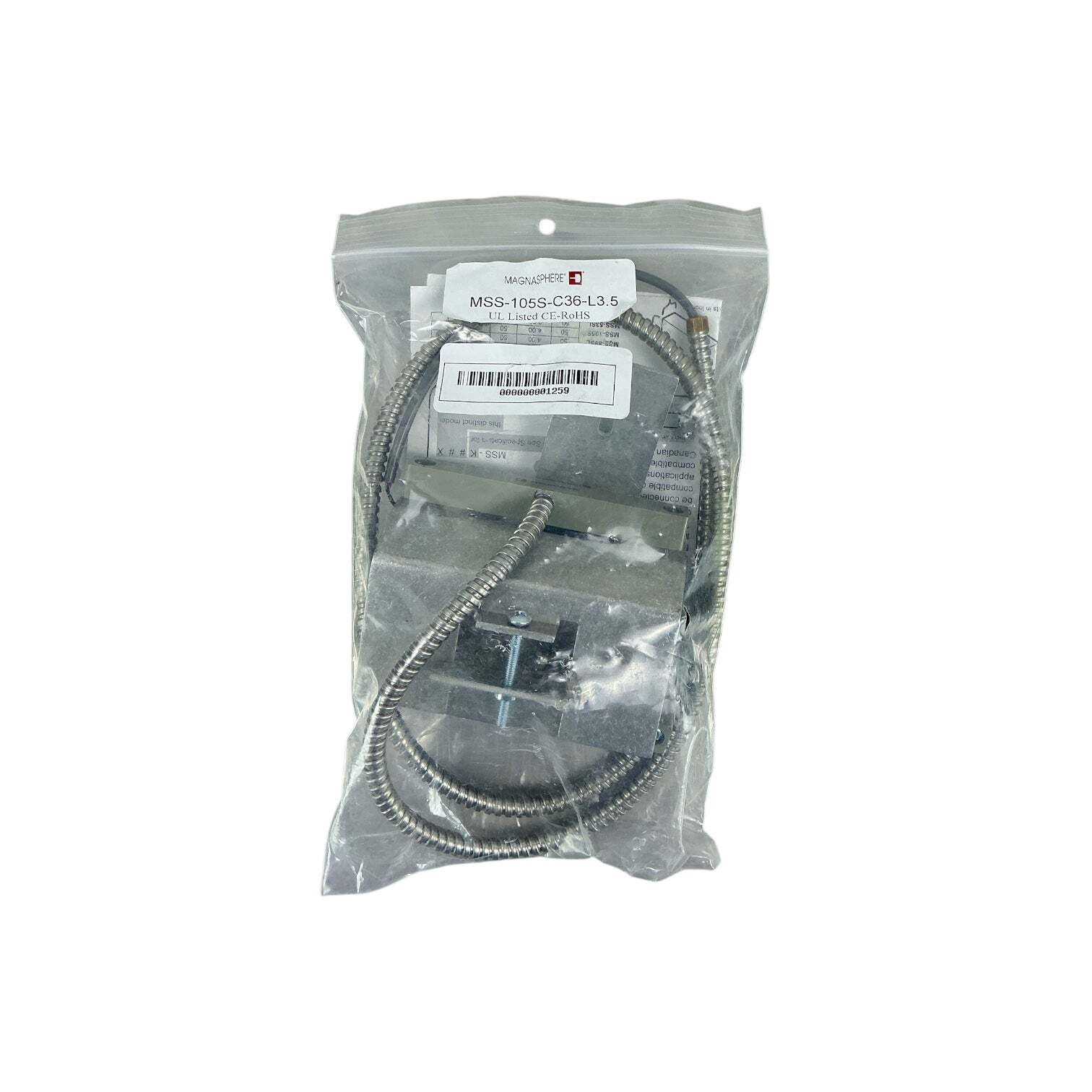 Magnasphere MSS-105S-C36-L3.5 Overhead Door Contact Switch Closed Loop New