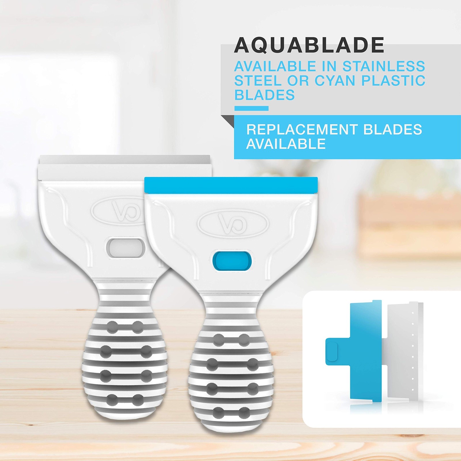 Continuum Aquatics AquaBlade P - Acrylic Safe Aquarium Scraper w/ Plastic Bla...