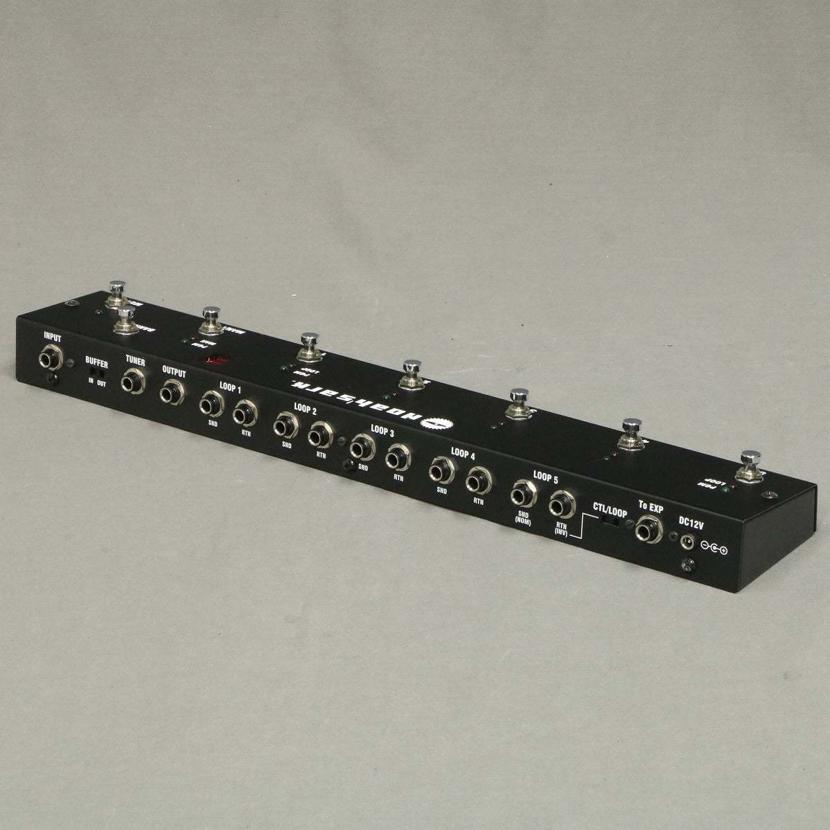 Noah SARK PTBS-1 Programmable True Bypass Switcher 5 Loops Used