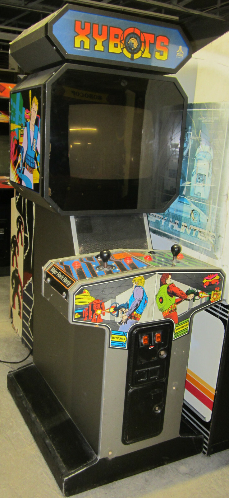 XYBOTS ARCADE MACHINE by ATARI 1987 (Excellent Condition) *RARE*