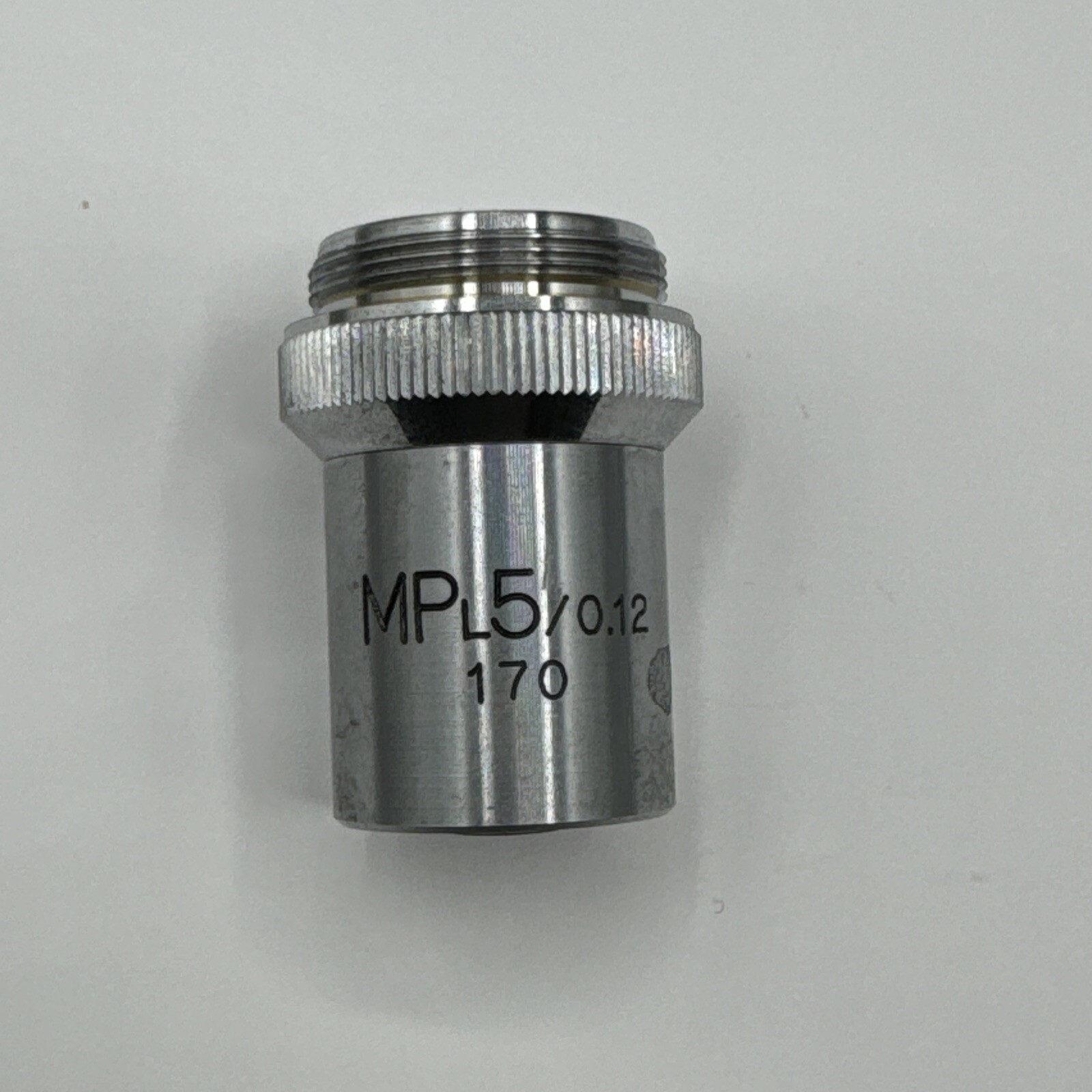 MICROSCOPE OBJECTIVE UNITRON MPL5/0.12  170 - 91688