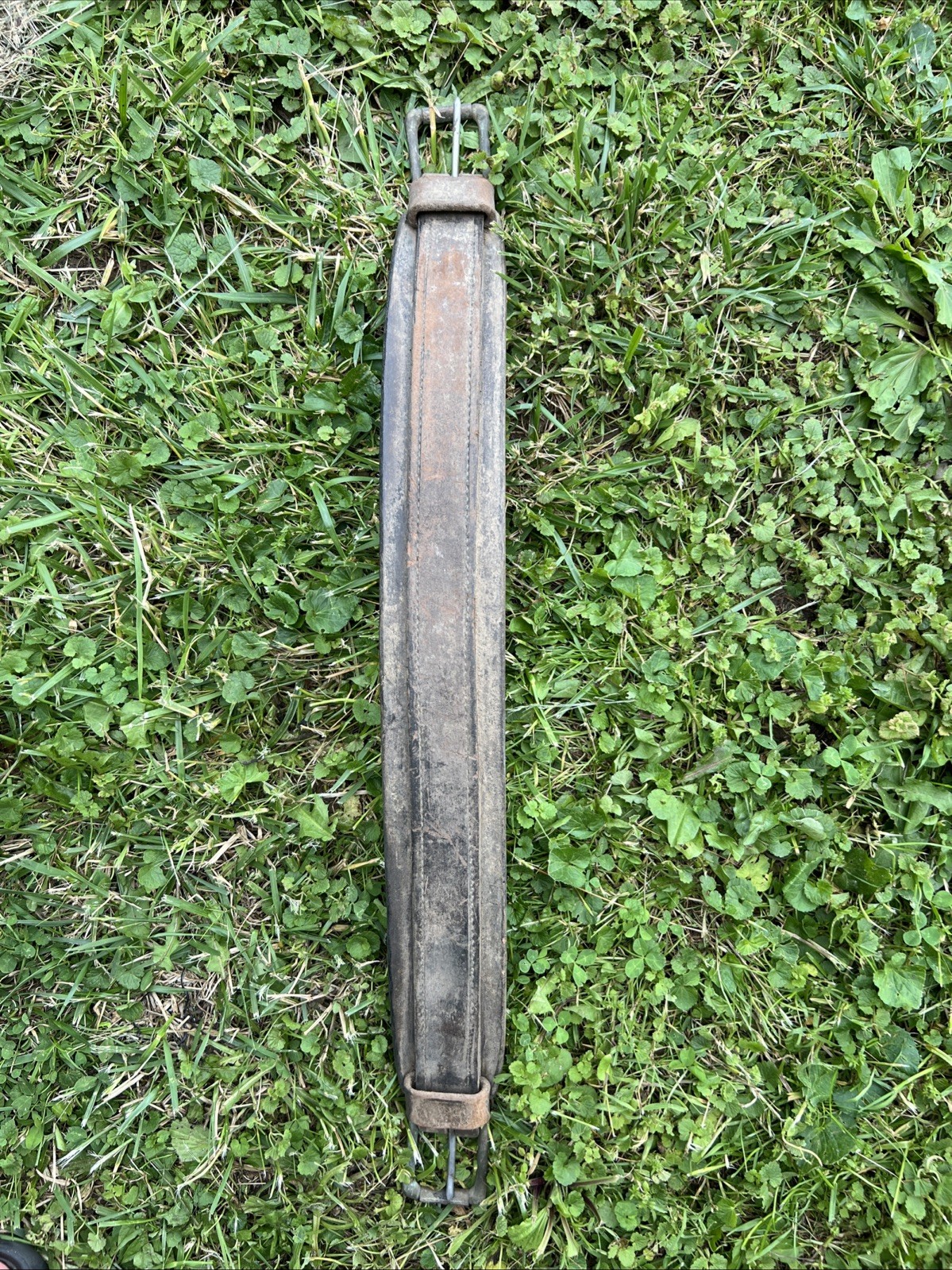 Vintage Leather 28” Girth Cinch Horse Equestrian Antique Strap 3” Tack