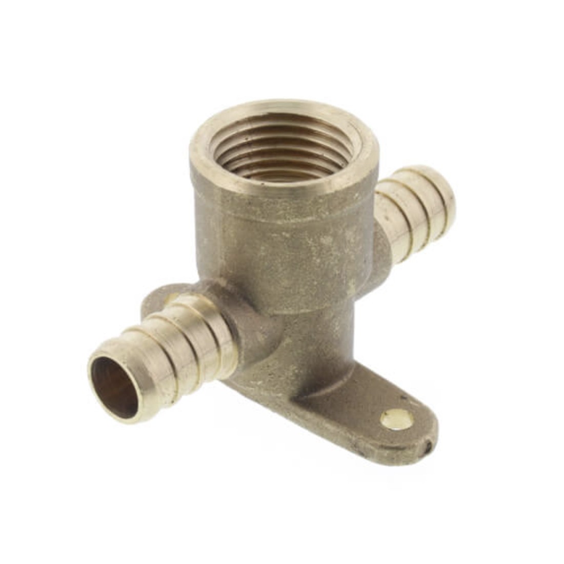 Drip Depot Brass PEX-B Drop Ear Tee