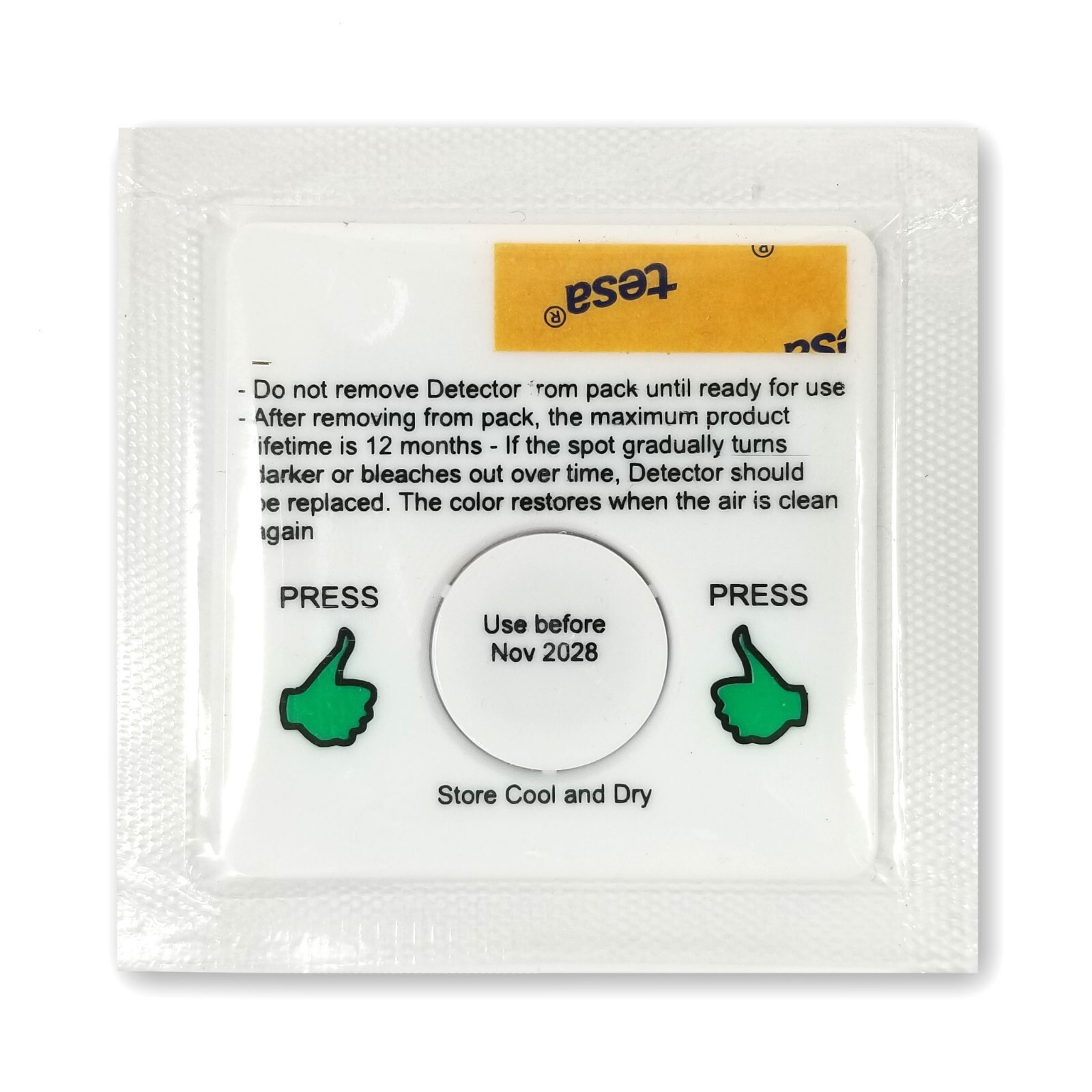 DESIGN 4 PILOTS® Aircraft Carbon Monoxide CO Detector Card — PILOT CONTROLLER®