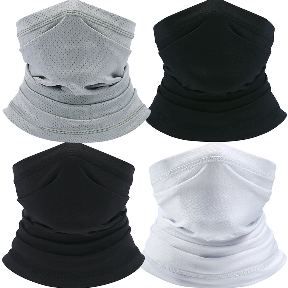 Face Cover UV Protection Bandana Scarf Neck Gaiter Motorcycle Balaclava Summer