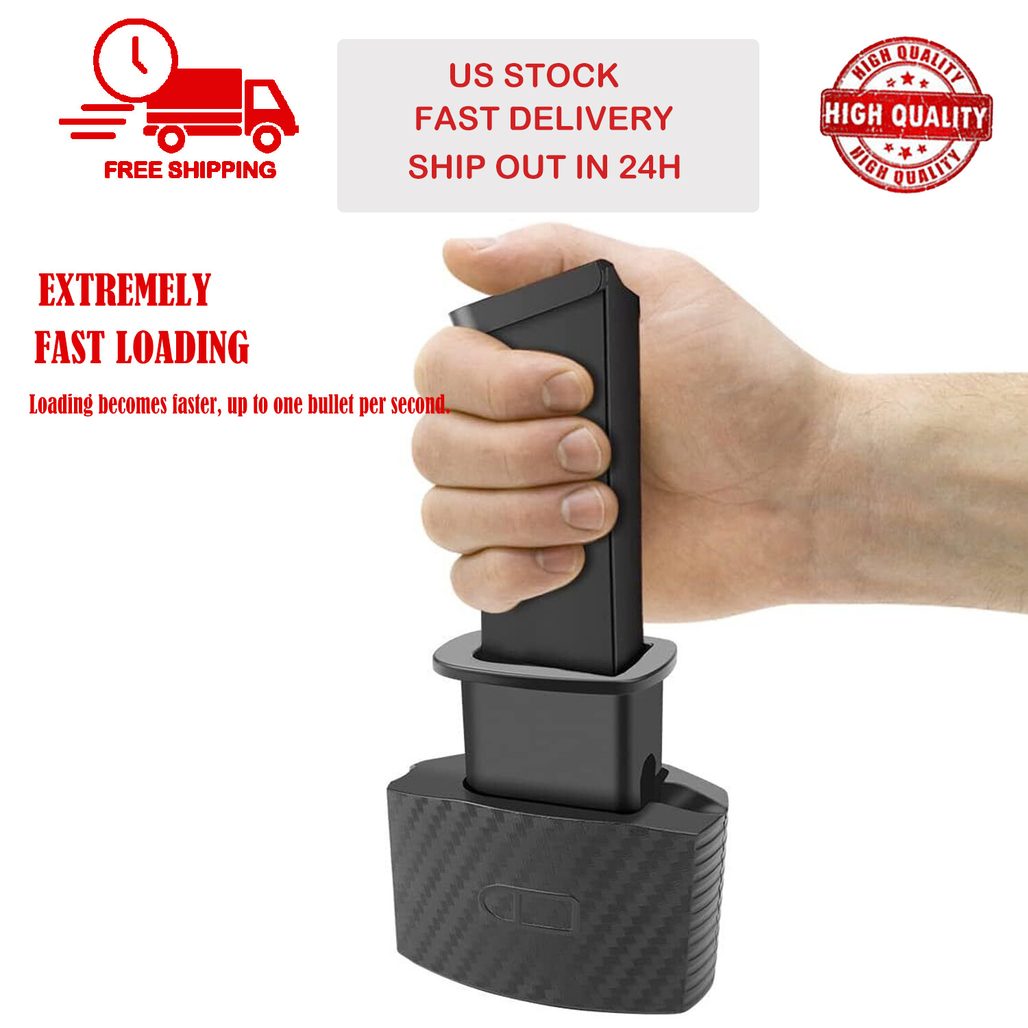 Tactical Magazine Quick Loader 9mm/.40 for Glock G17/18/19/22/34/35/45/47