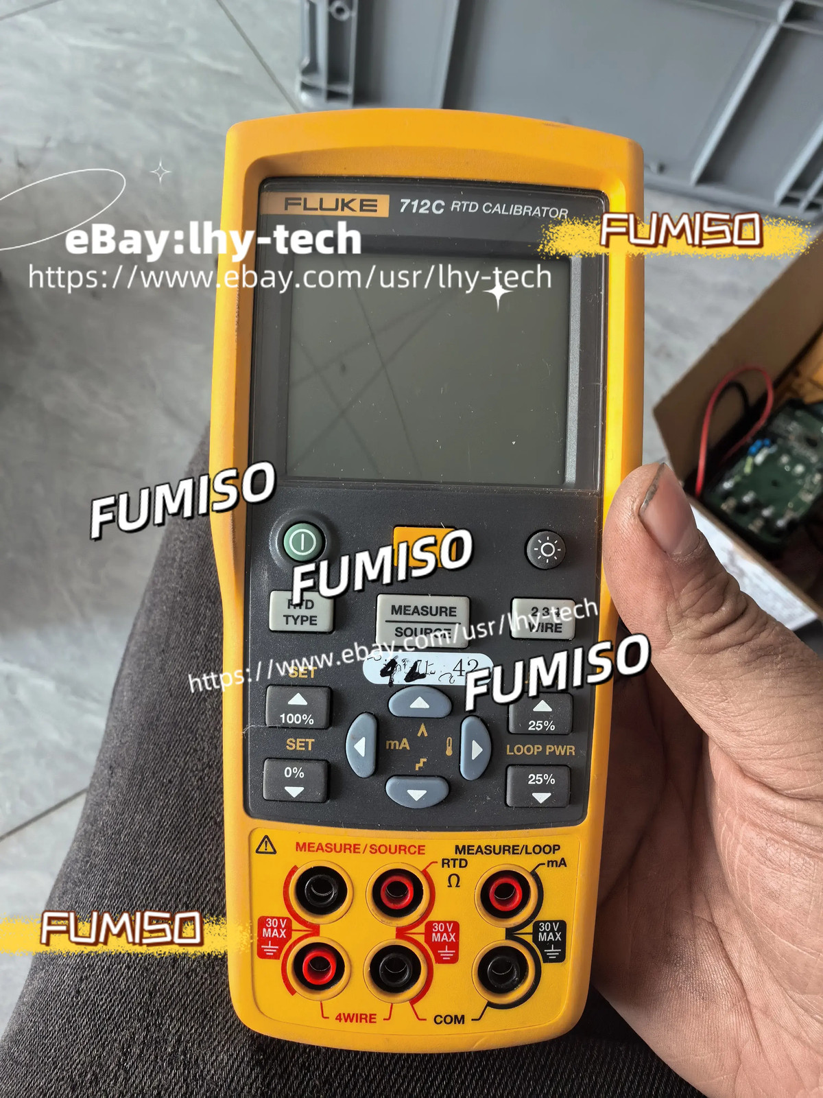 Fluke 712C Thermal Resistance Calibrator/working&lhy