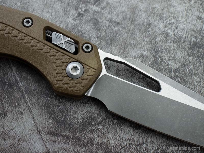 Microtech MSI RAM-LOCK 210T-10APPMDE Polymer Dark Earth Folding Knife