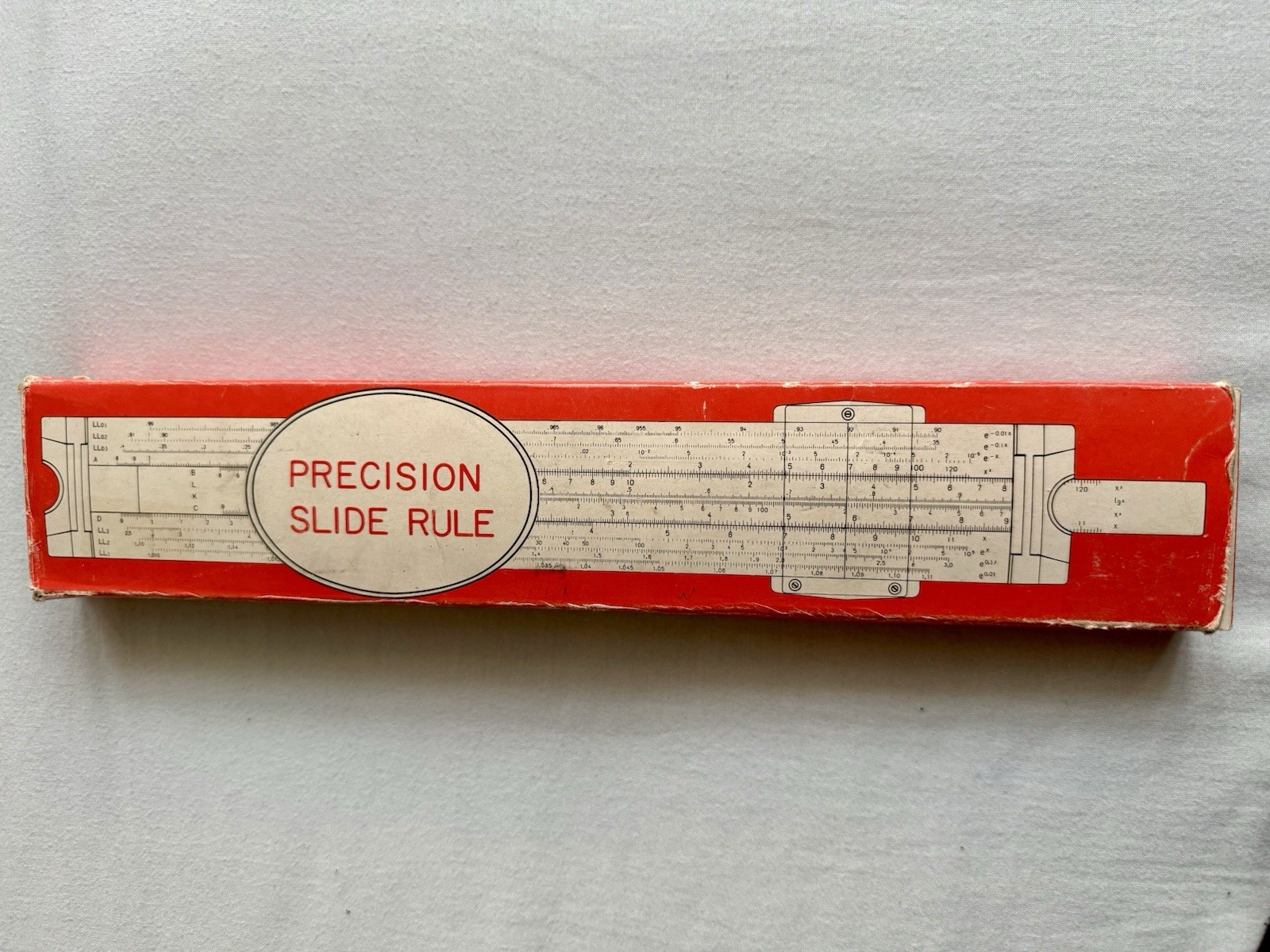 Hope 530 Precision Slide Rule Japan Vintage Scientific Calculator Original Box