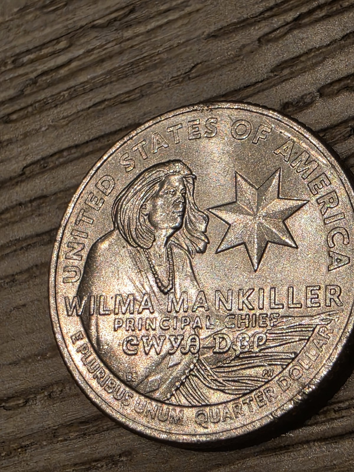 🔥 2022 WILMA MANKILLER (SCARFACE) & IN COD WE TRUST Philadelphia Mint Error🔥