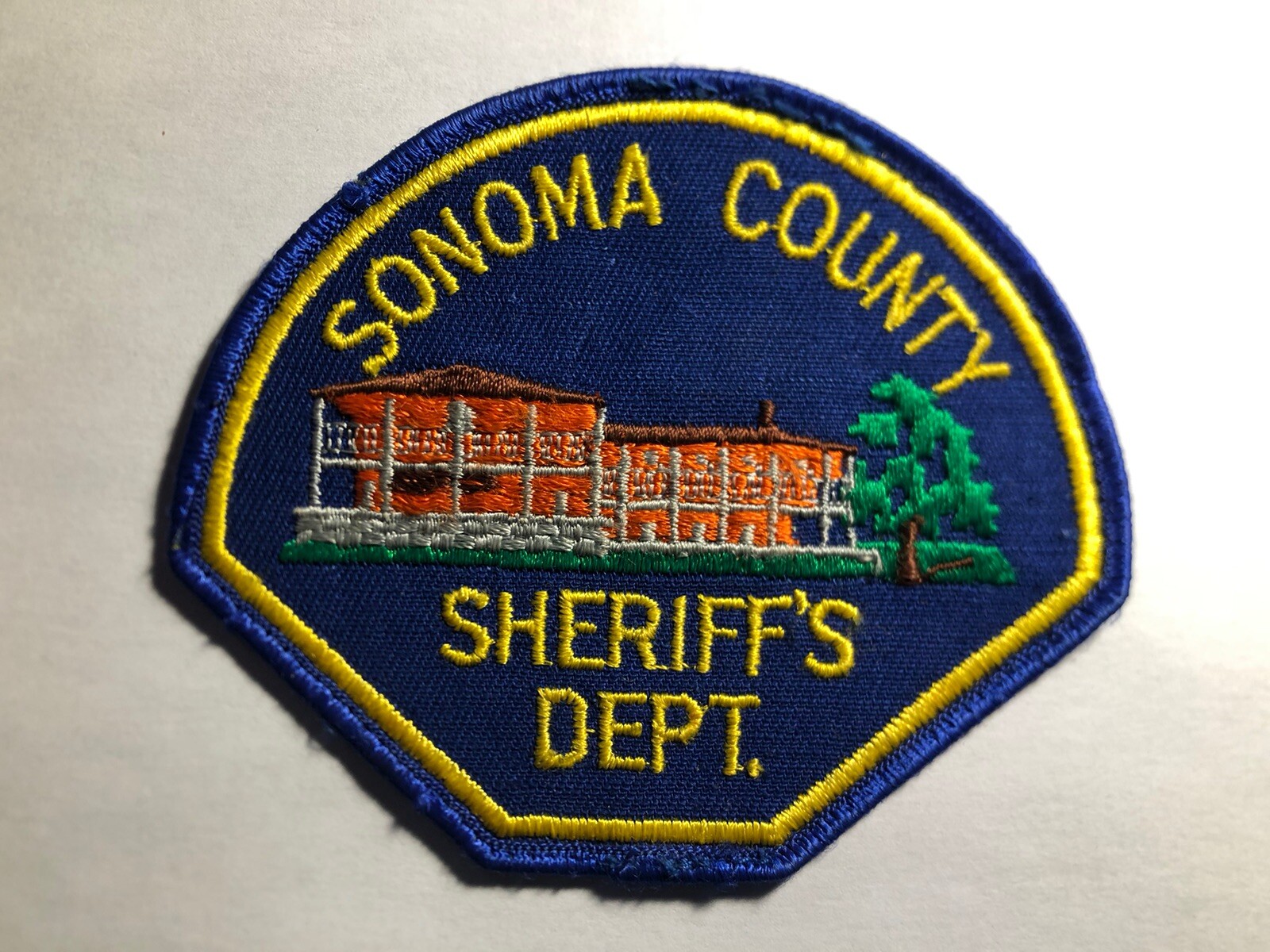 Sonoma County California Sheriff Patch
