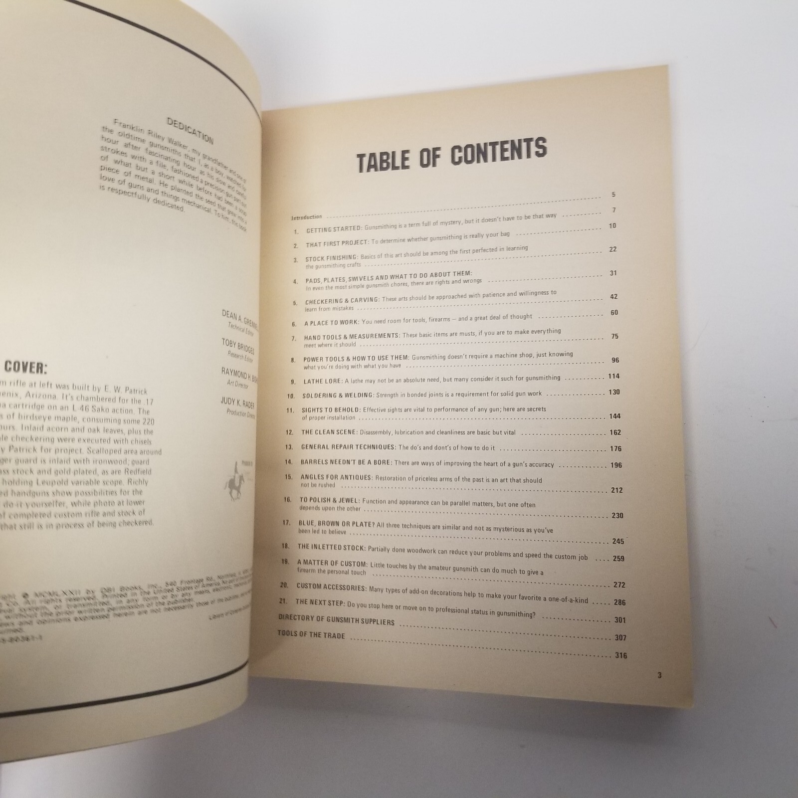 Hobby Gunsmithing By Ralph Walker, 1972 Illustrated, Nice Shape