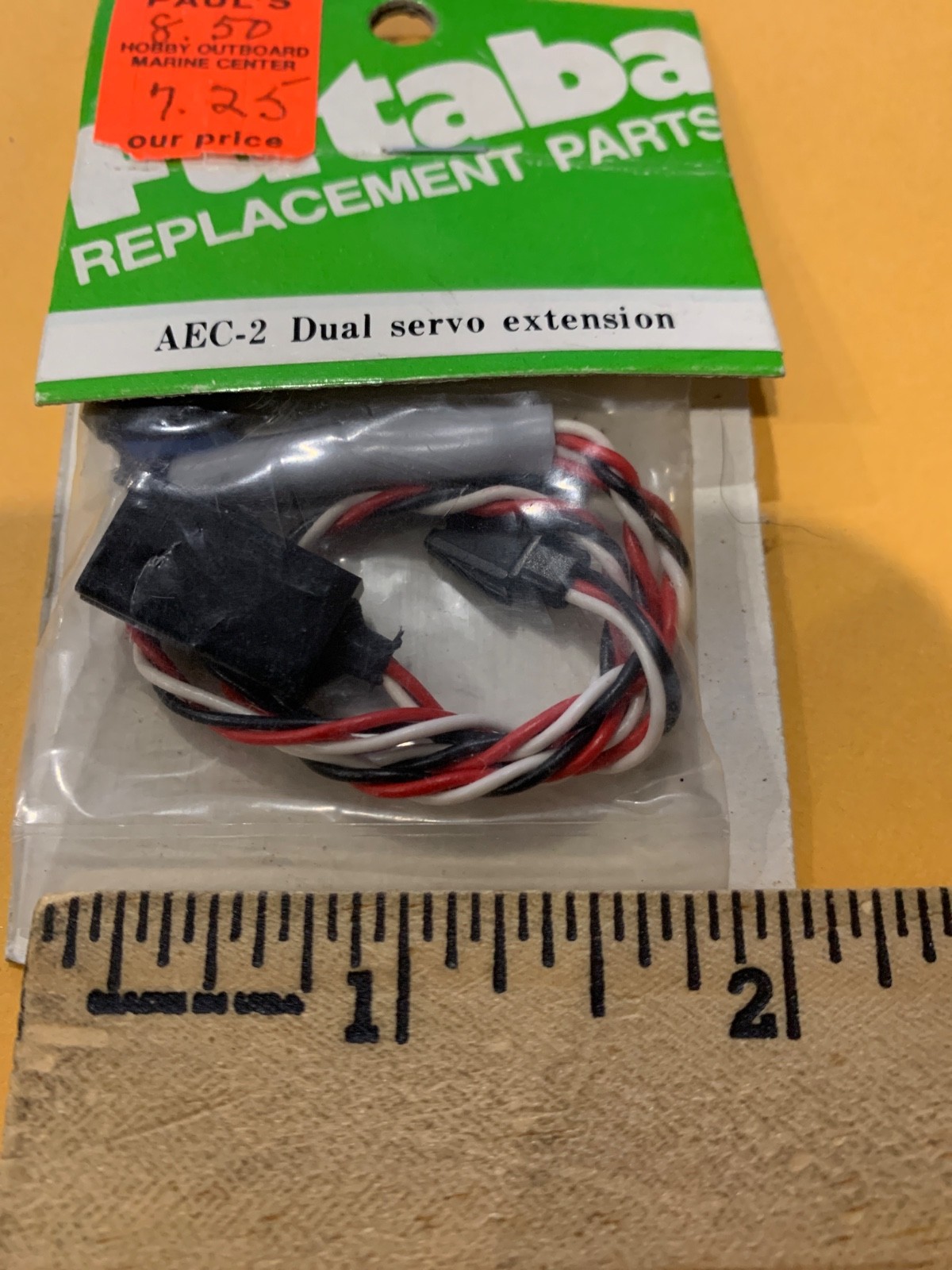 Futaba Dual Servo Extension Part # AEC-2 New Old Stock