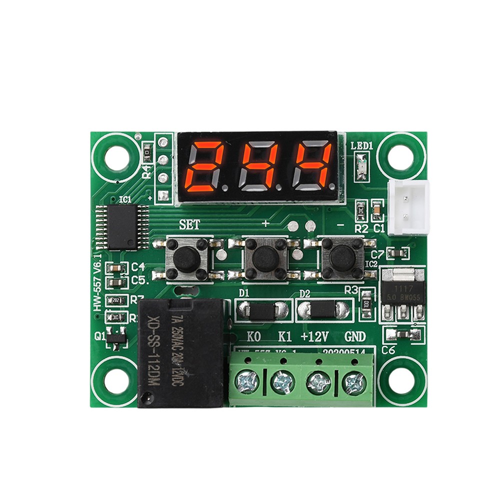 -50-110°C Red W1209 Digital thermostat Temperature Control Switch 12V + Sensor