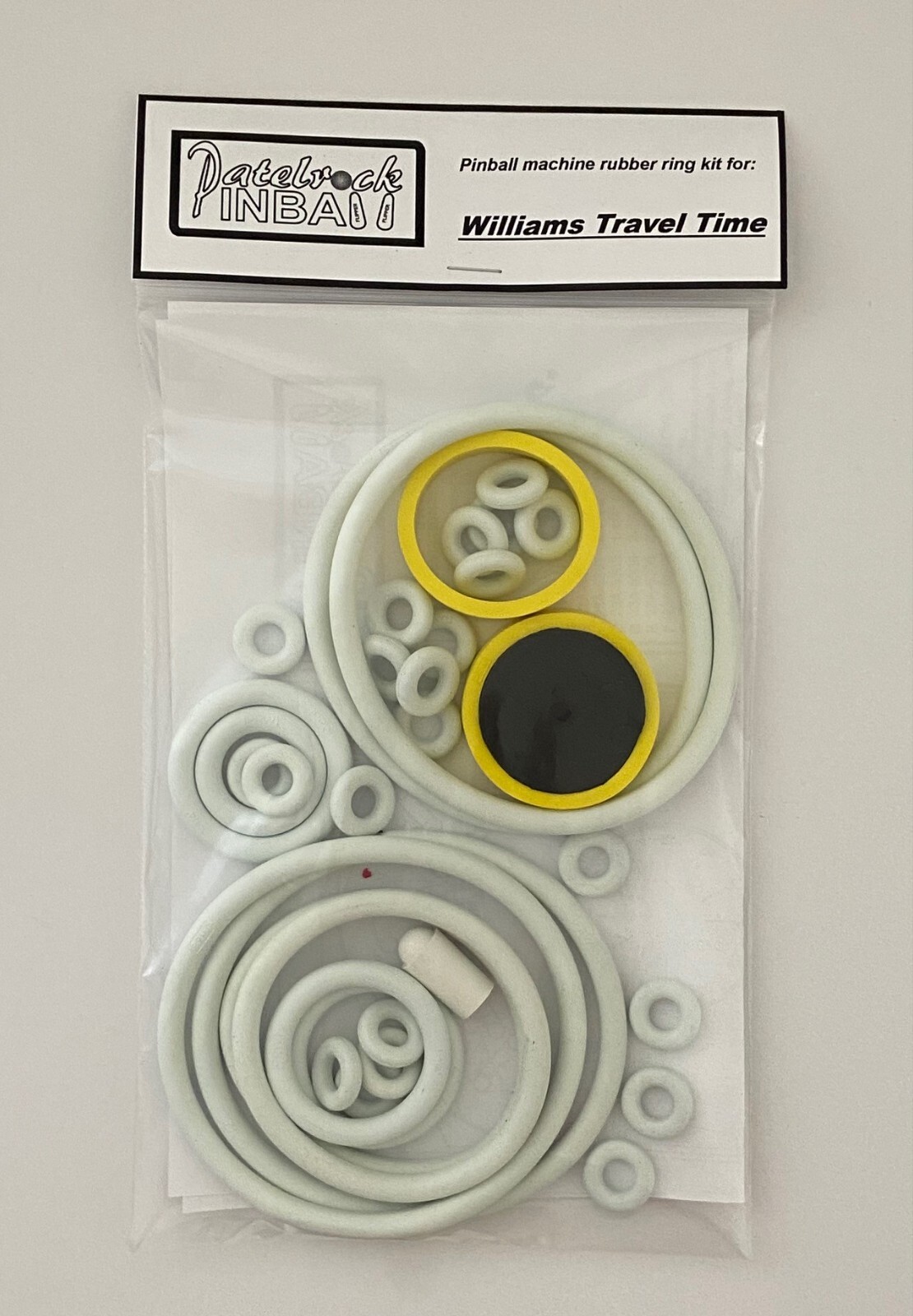 1973 Williams Travel Time Pinball Machine Rubber Ring Kit
