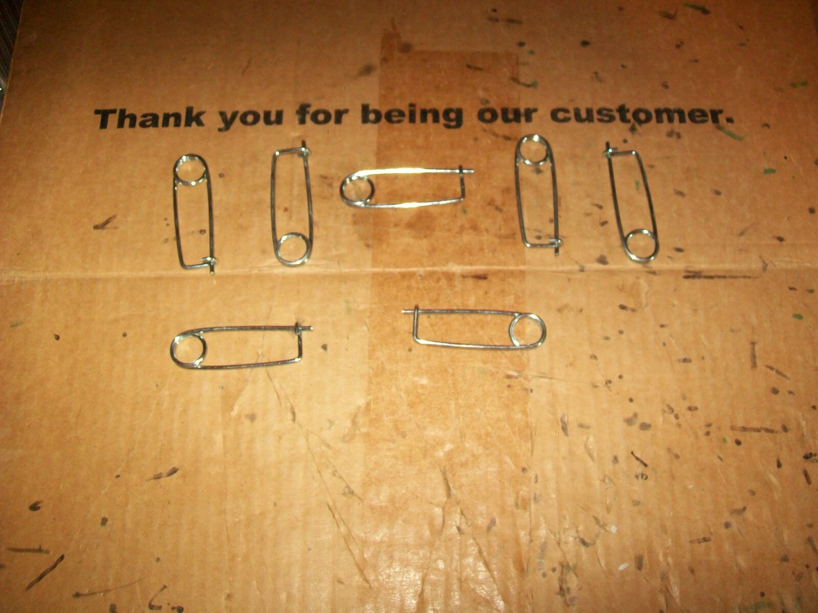 7 Of Servalite Part # 58525 Reusable Cotter Pin 2-3/4 L X 1-11/16 Throat X 5/8 W