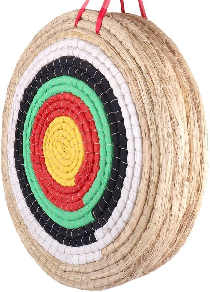 Eco-Friendly Straw Archery Target 19.7" with 5 Layers - Perfect for Practicing