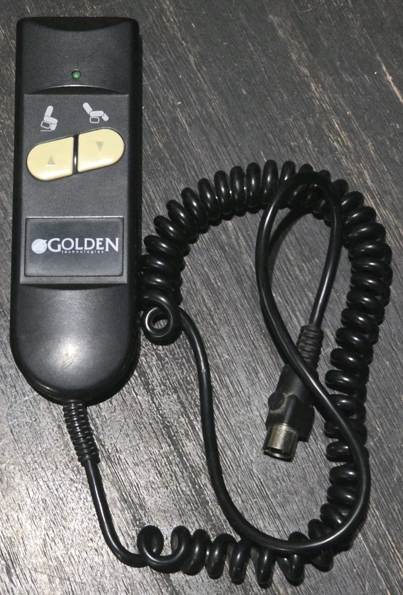 Golden Technologies Lift Chair / Power Recliner Remote 2 Button 5 Pin