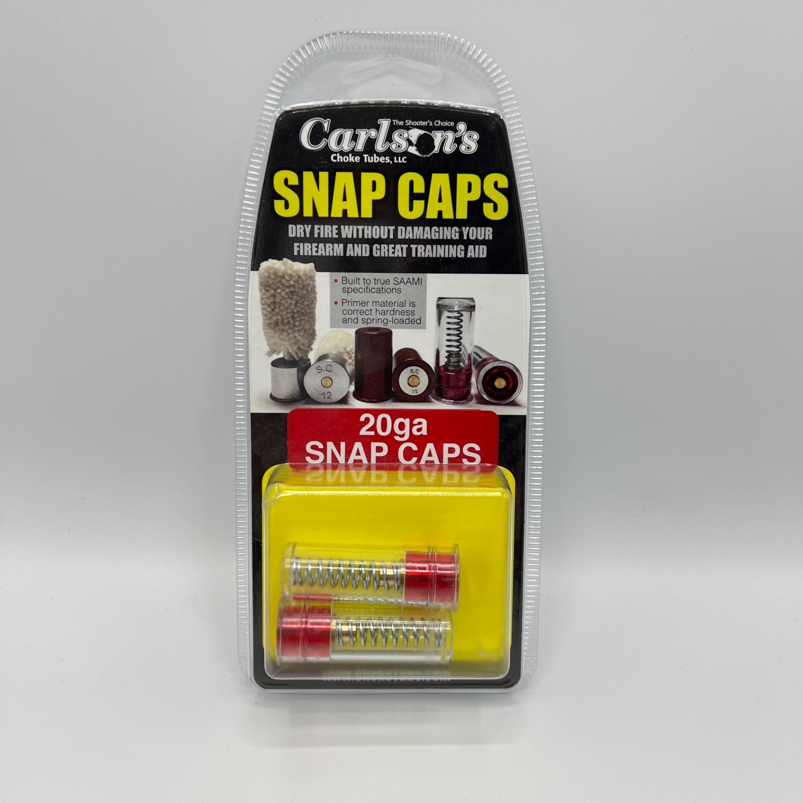 New Carlson's 20ga Snap Caps Spring Loaded