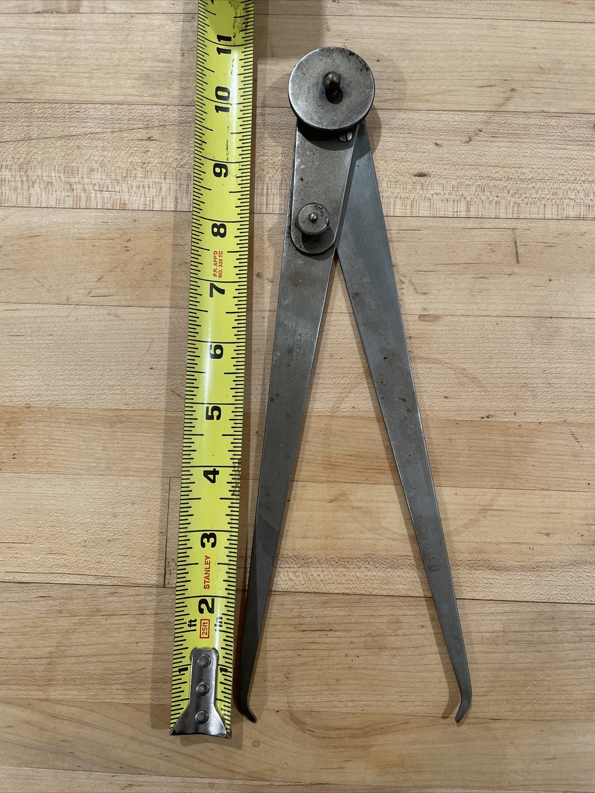 Starrett Outside Caliper Lock Joint Fine Adjust