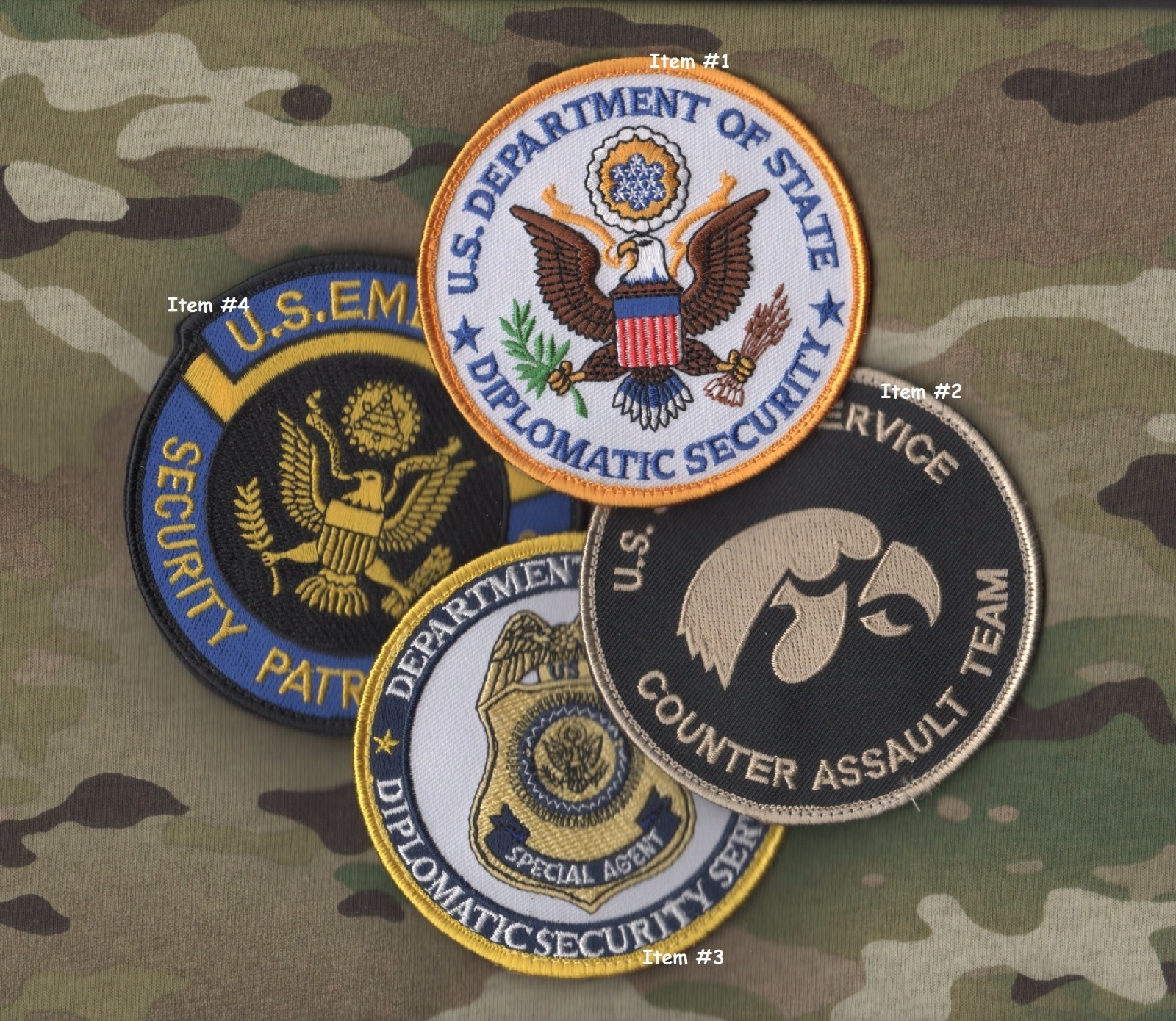 STATE DEPT DIPLOMATIC SECURITY DSS ANTI-TERROR vêlkrö: TACT-BEARD + DAESH BASHER