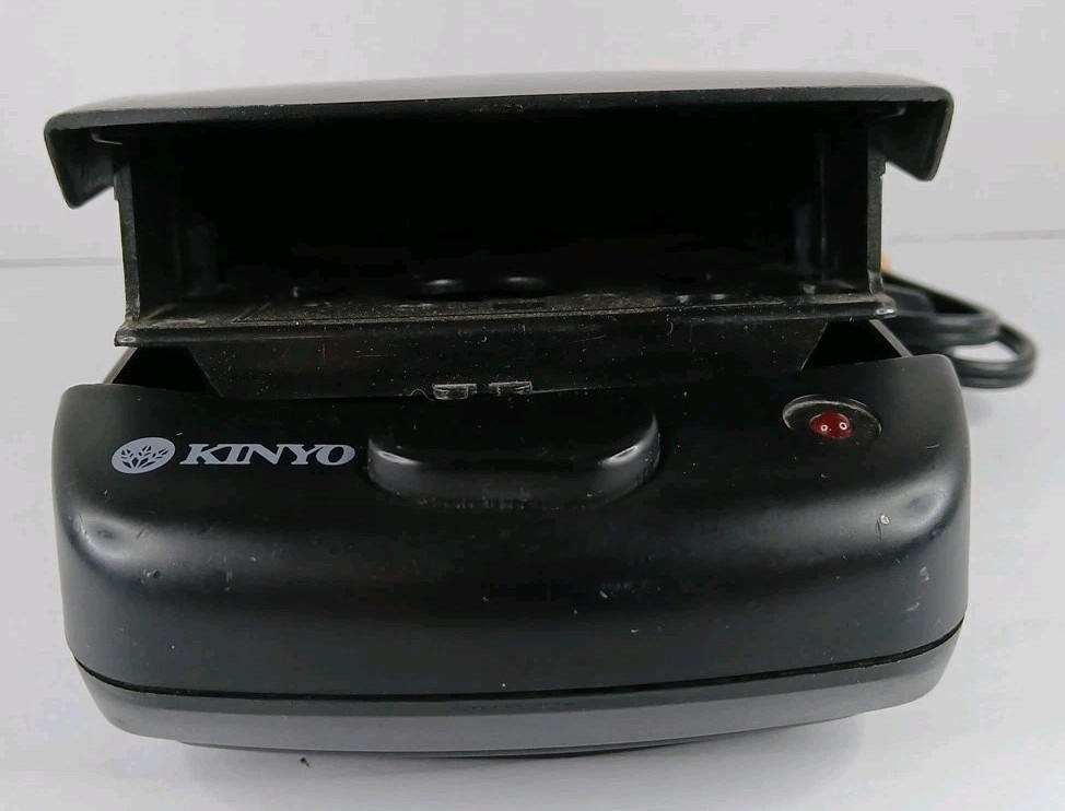 Kinyo 1 Way VHS Video Cassette Rewinder No. 127769 AC117V