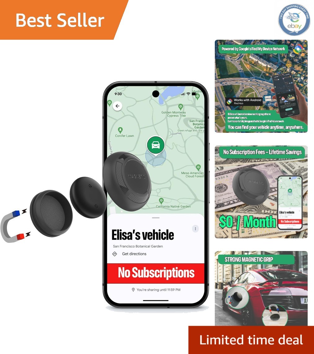 Subscription-Free Magnetic GPS Tracker for Vehicles - 1- Battery Life