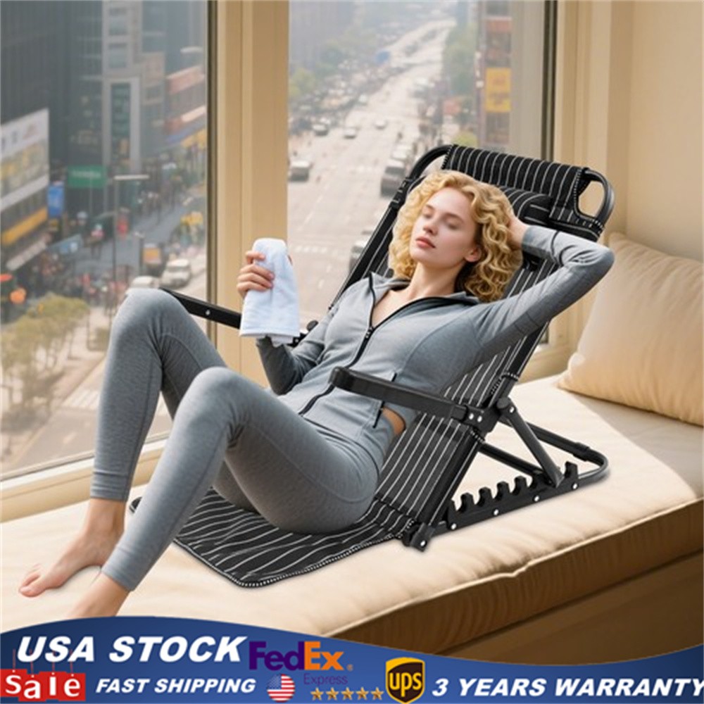 Adjustable Bed Backrest 95°~160°Adjustable Back Rest Support 100kg Load-bearing.