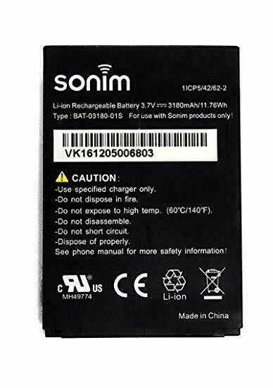 OEM Sonim 3180mAh Replacement Battery (BAT-03180-01S) for Sonim XP5 and XP5700