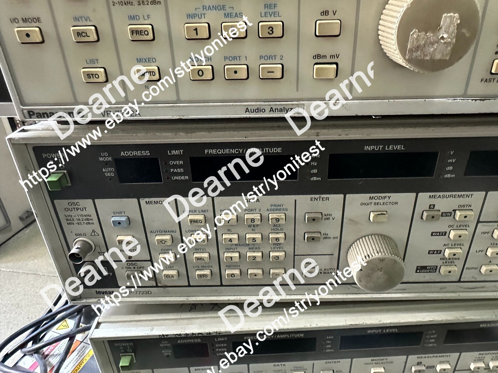1pc levear VP-7782A Audio Analyser