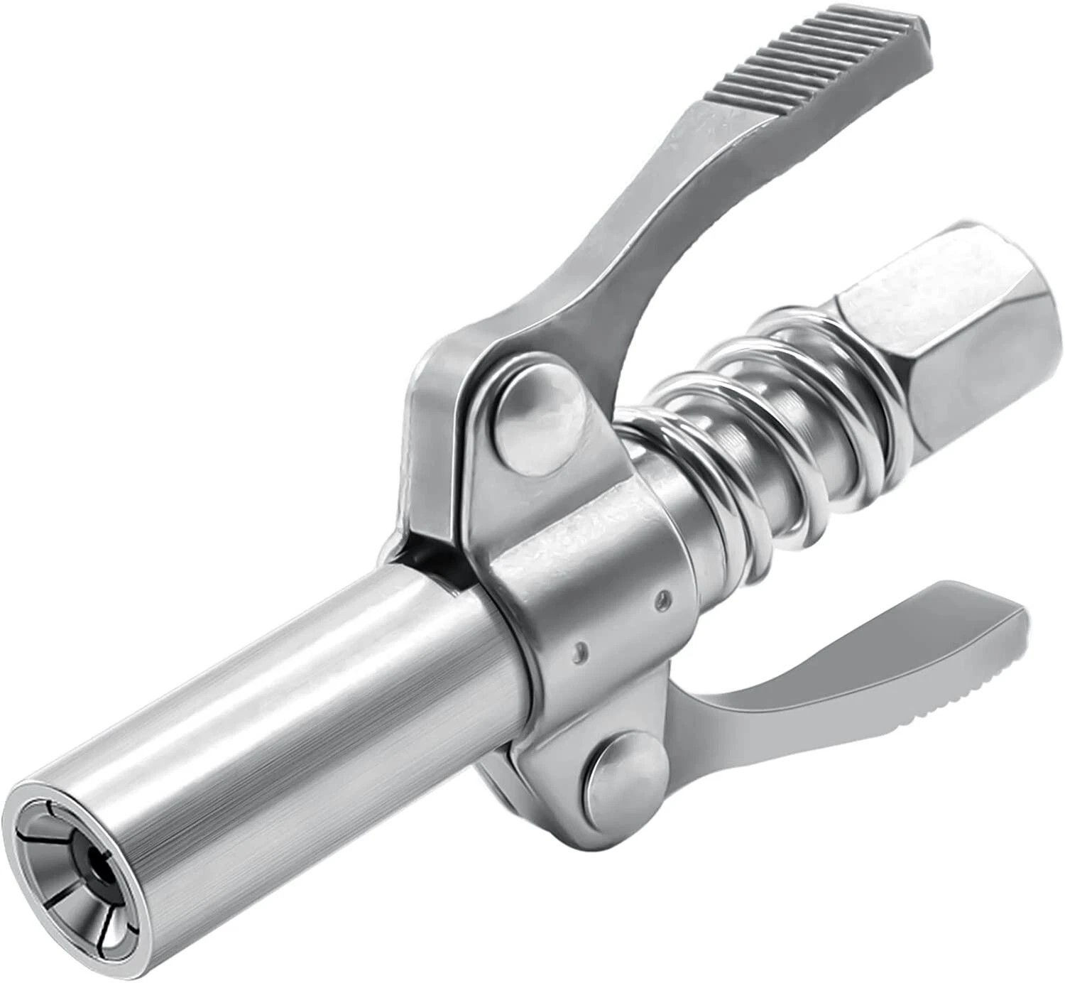 Heavy Duty Grease Coupler 12000 PSI Double Handle Quick Release Oil Nozzle​ US