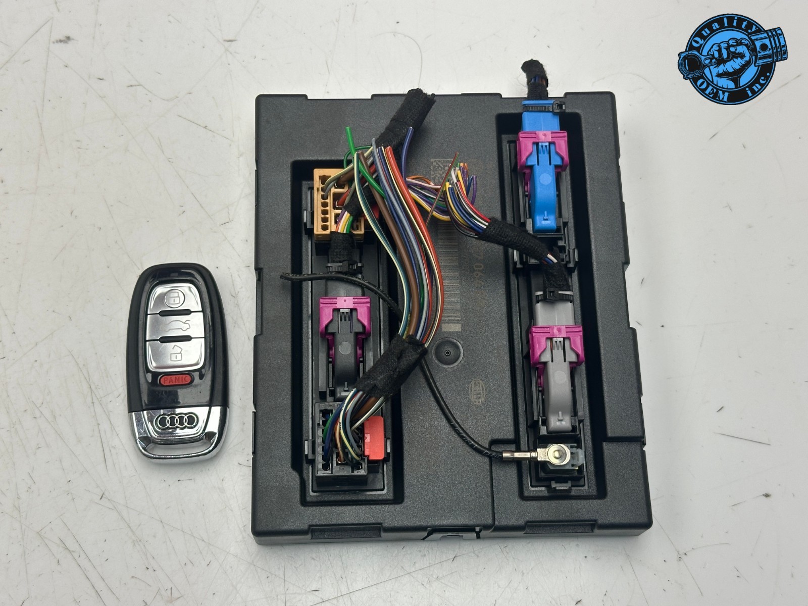 2011-2018 AUDI A6 A7 A8 A8L S6 S7 S8 TOUAREG BCM BODY COMFORT CONTROL MODULE KEY
