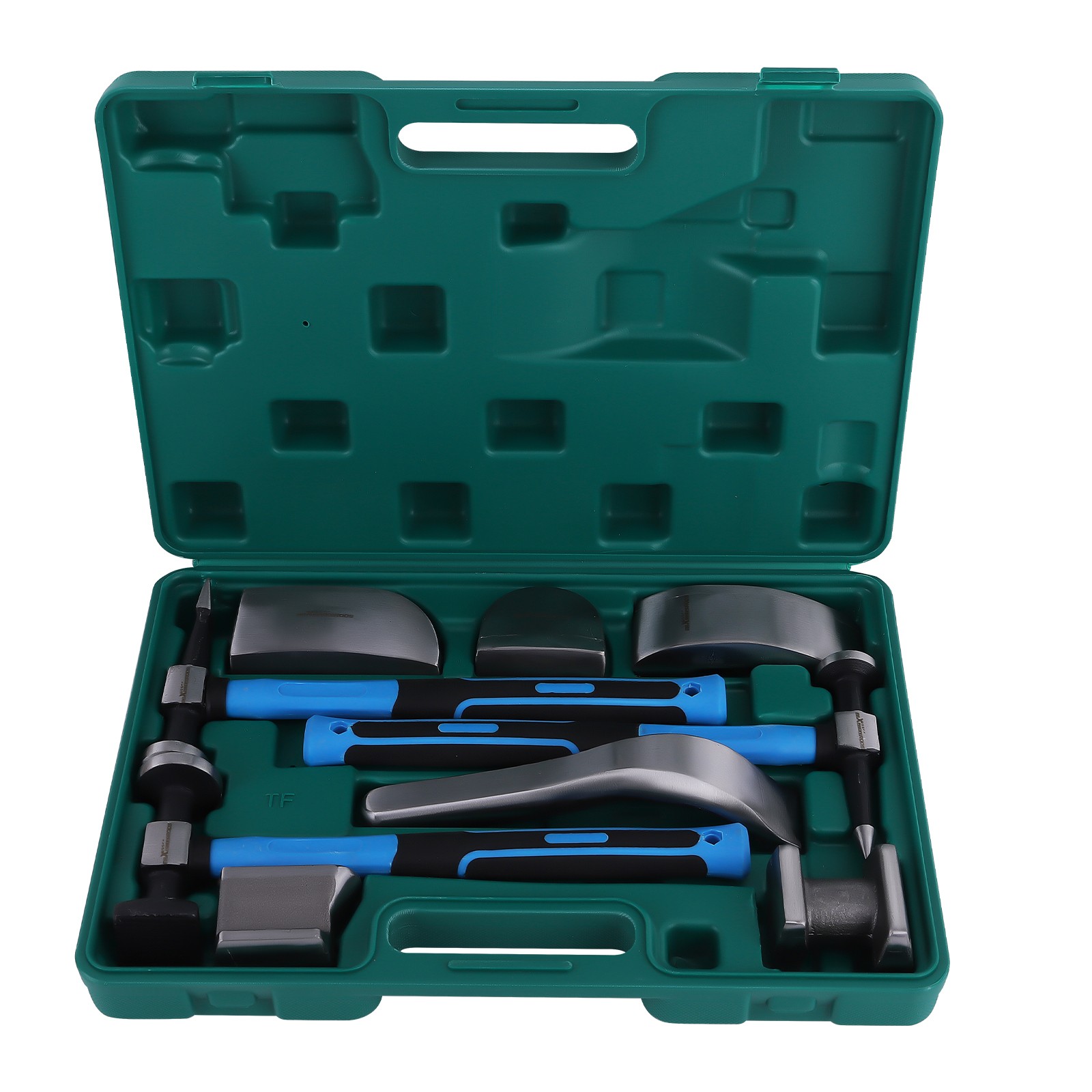 9xAUTO BODY PANEL FENDER HAMMER DOLLY SET SHEET METAL REPAIR TOOL Kit  Set
