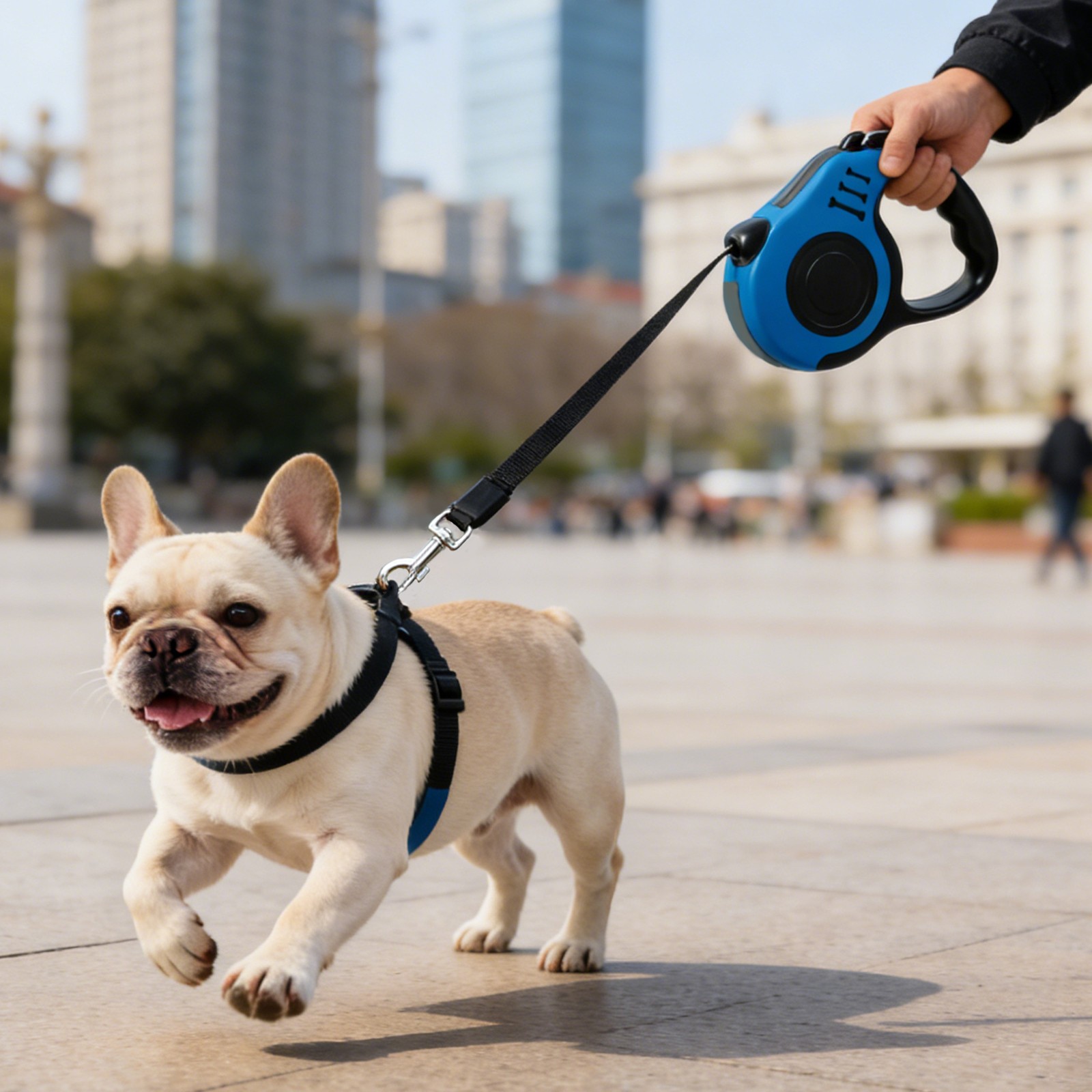 Retractable Dog Leash | Telescopic Tractor Dog Tape | Pet Tape with Handle USA