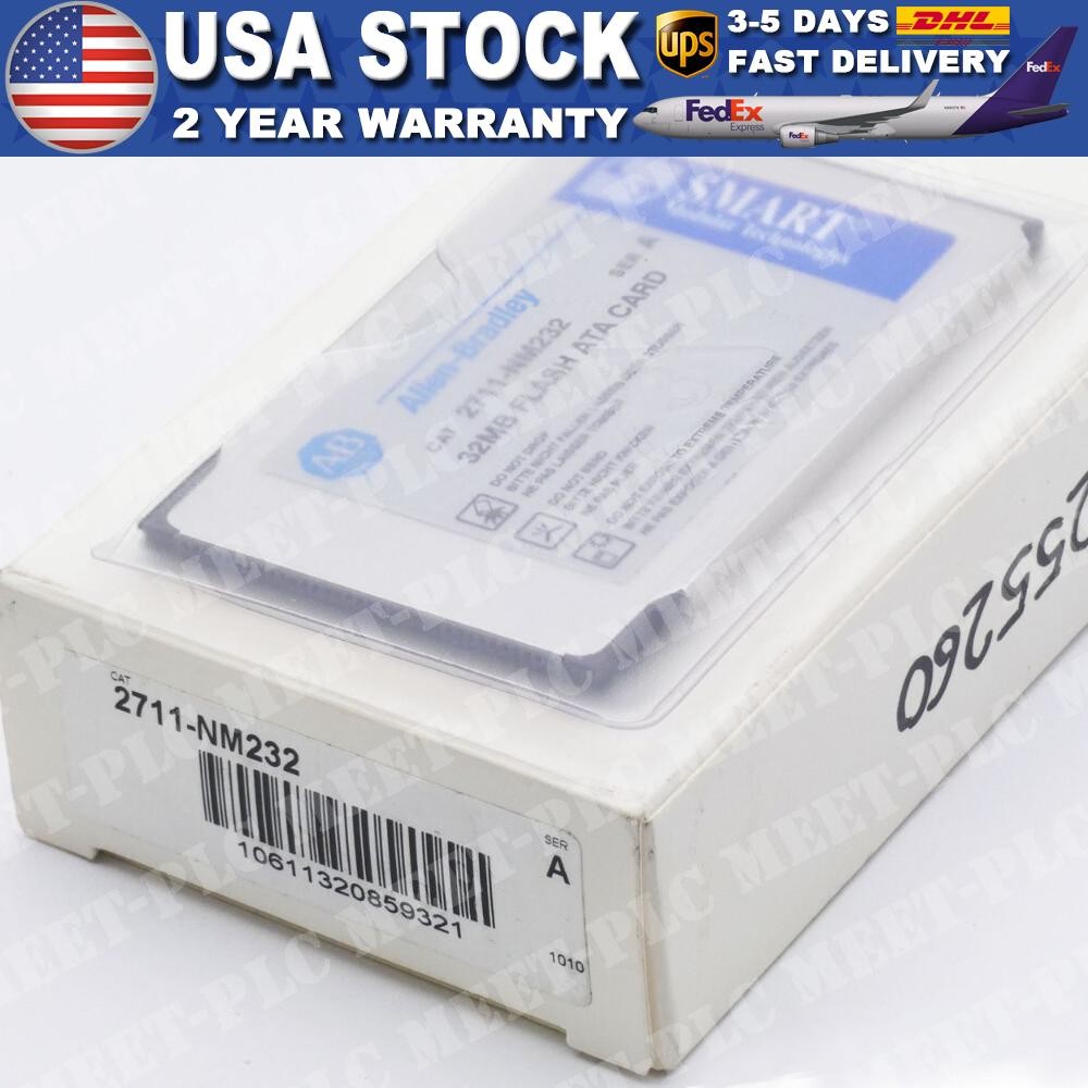 Allen-Bradley 2711-NM232 2711NM232 Ser. 32MB Flash ATA Card US Free Tax