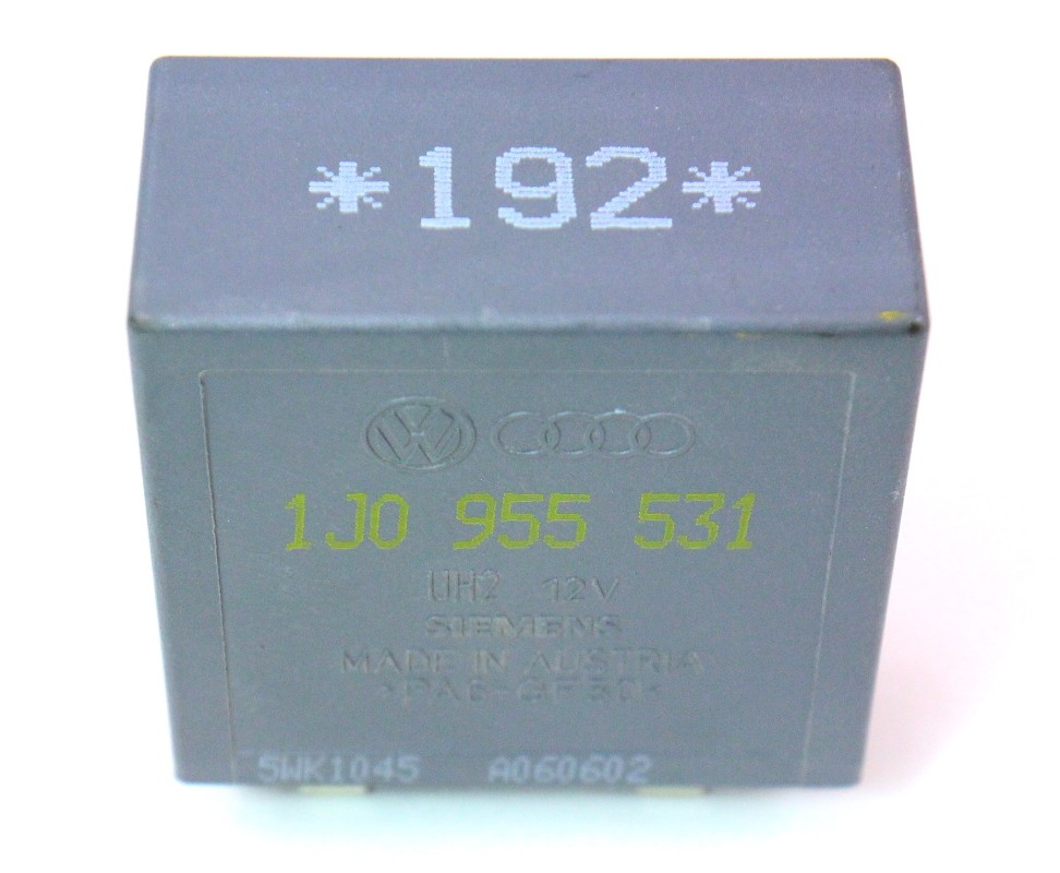 Intermittent Wiper Relay #192 VW Jetta Golf GTI Passat Beetle - 1J0 955 531