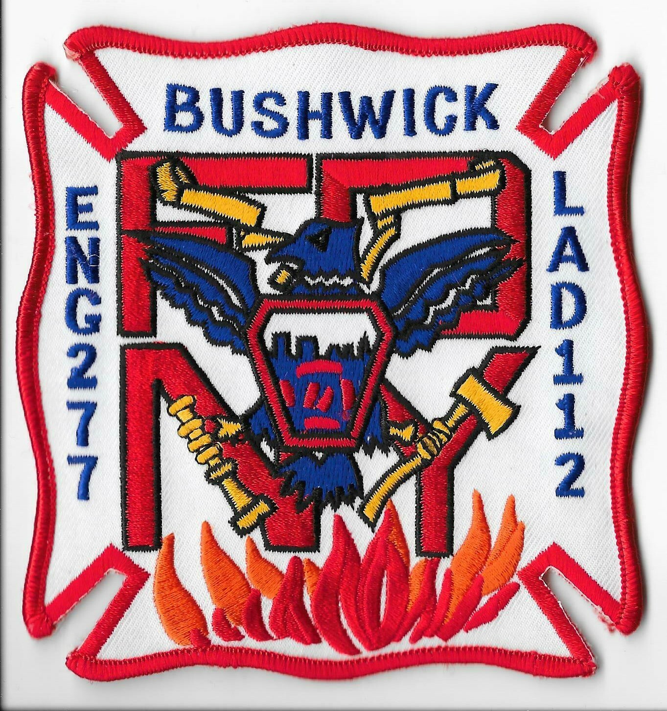 New York Fire Department (FDNY) Engine 277/Ladder 112 Patch V1