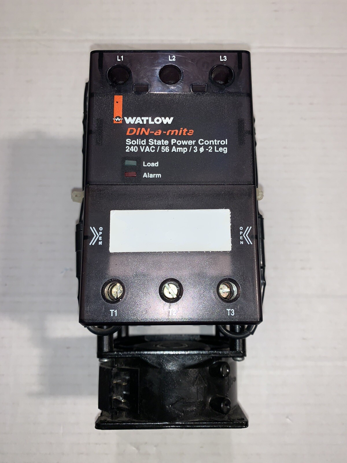 WATLOW DC2V-2654-F0S1 DIN-A-MITE, SOLID STATE TEMP CONT 240VAC 56AMP, 4-20ma Con