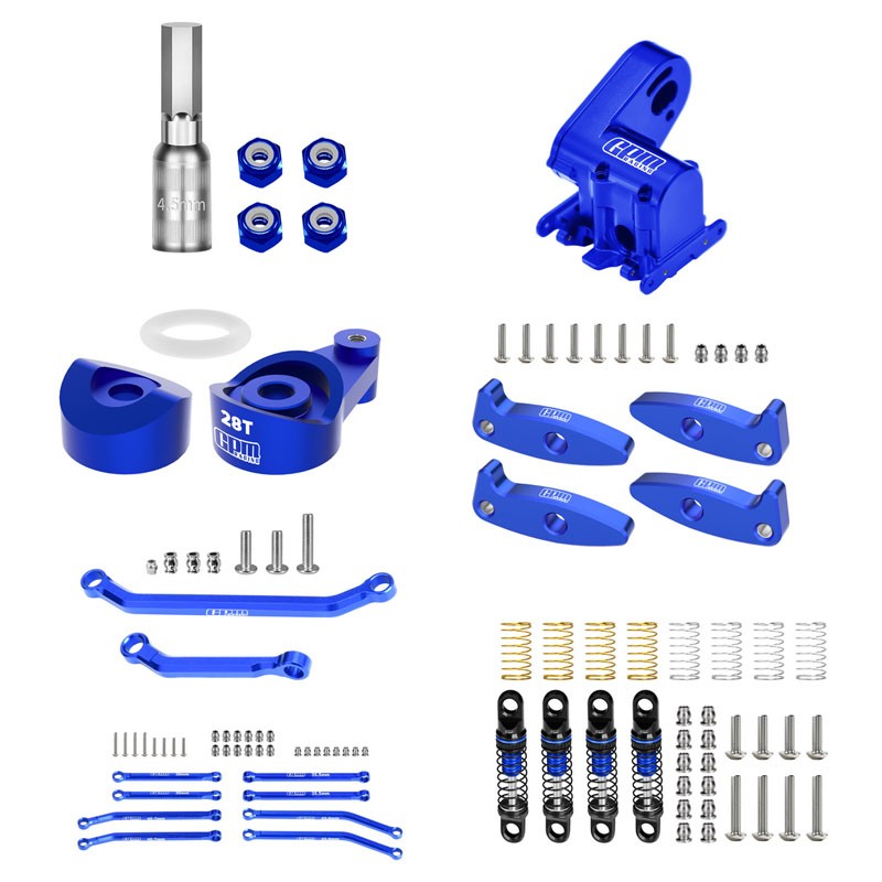 Accessories for AXIAL 1/30 SCx30 4X4 RTR Brushed Rock Crawler RC Upgraded Parts