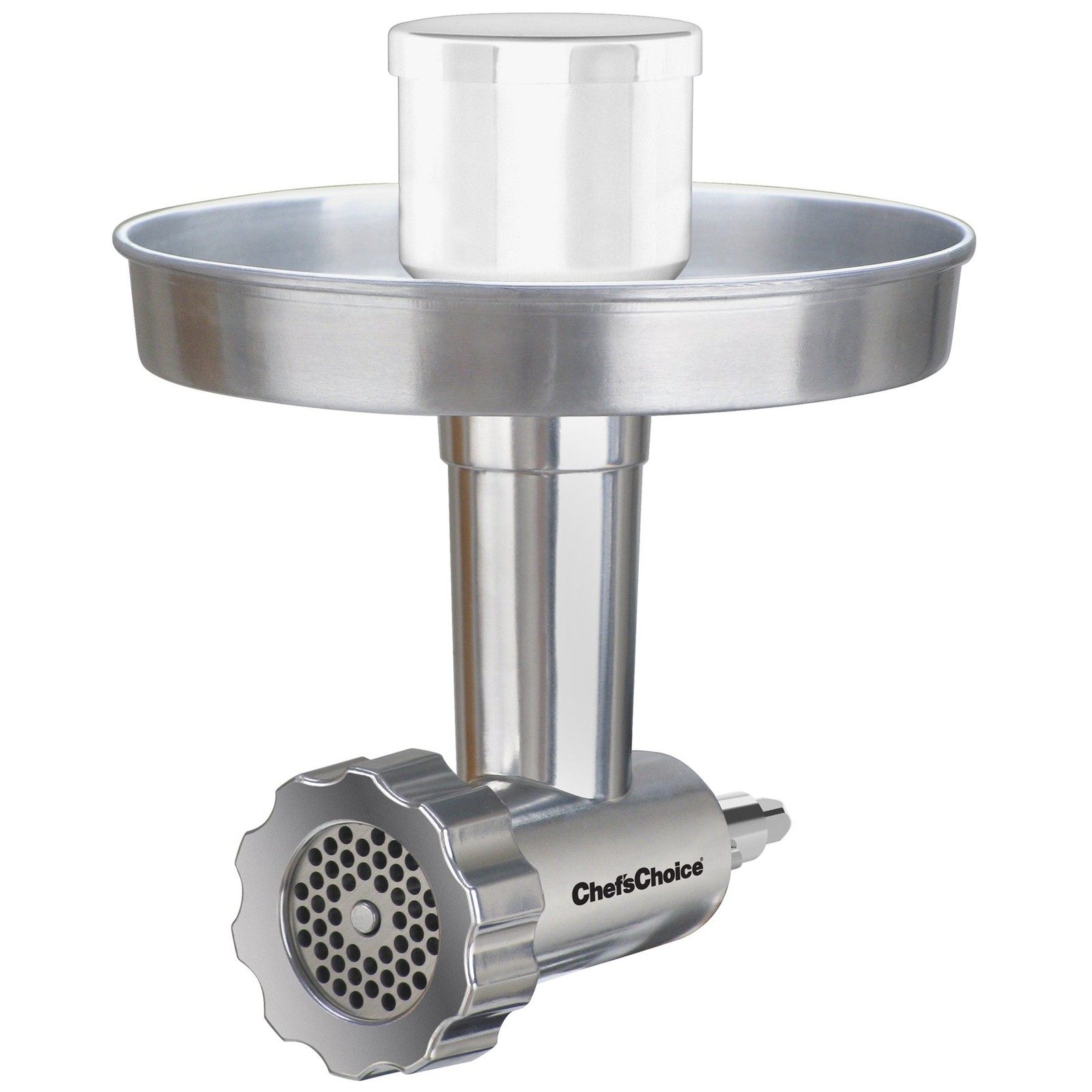 Food Grinder Attachment For KitchenAid Stand Mixers 2 Piece Set Silver Kitchen