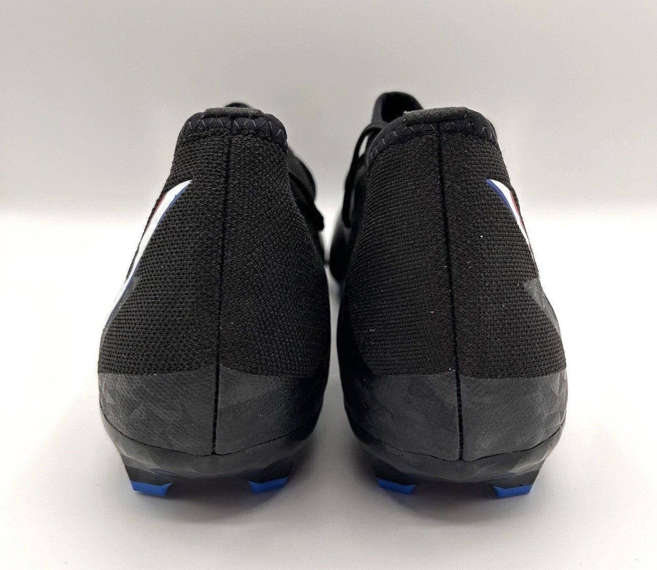 Adidas Predator Edge 2 GV9856 Black Soccer Cleats Red White Blue Mens Size 10.5