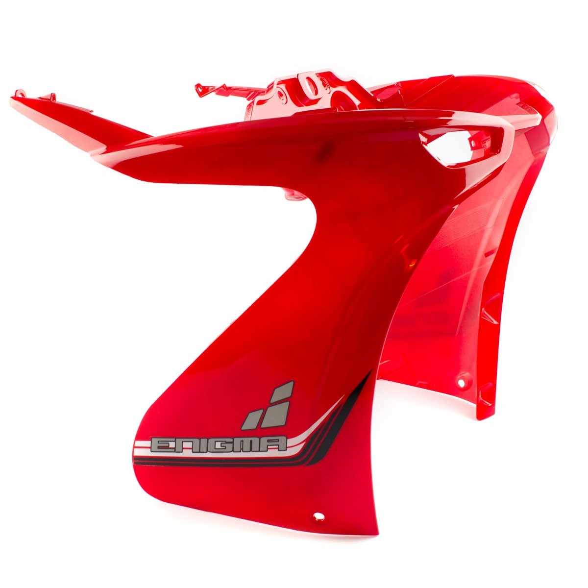 Lower Front Panel Red for ZS125T-48 Fairing Painted ABS Scooter Screw-on COVER